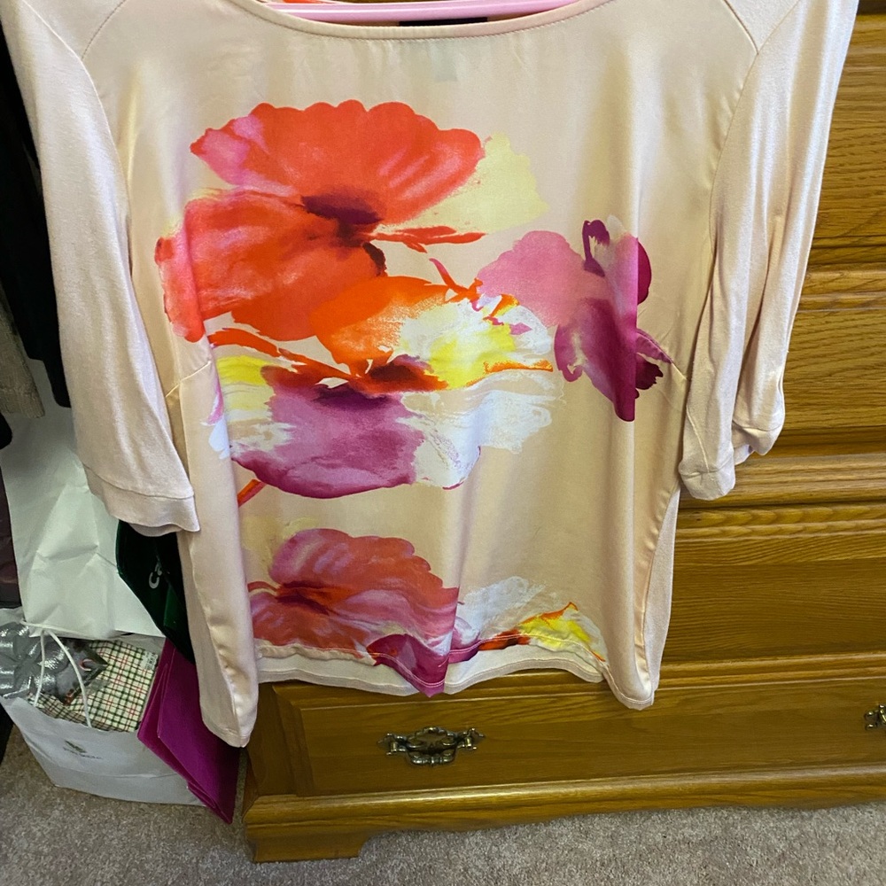 Floral Print Women's Top